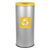 Kosz do segregacji odpadów EKO 45L plastik i metal ( Stal malowana ) 651A